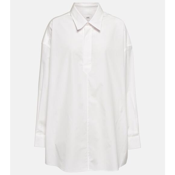 NWT AMI ALEXANDRE MATTIUSSI SHIRT DRESS WITH POCKETS SIZE 40 - Picture 1 of 11